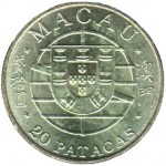 Una "pataca" di Macao: designava una moneta usata dai portoghesi nelle colonie.