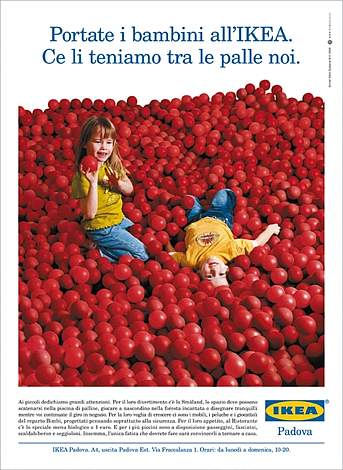Campagna pubblicitaria Ikea 2005: fu censurata.