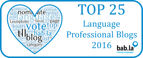 Top 25 Language Professional Blogs 2016